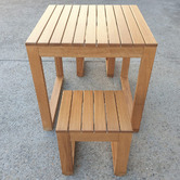 Beccali Furniture Exemplar 3 Piece Outdoor Table Set