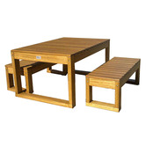 Beccali Furniture Children&#039;s Outdoor Table Set