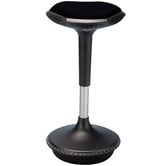 Office Fleet Black Perch Office Stool