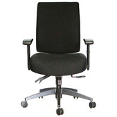 Office Fleet Black Verdana Mid-Back Office Chair