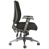 Office Fleet Black Verdana Mid-Back Office Chair
