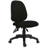 Office Fleet Black Heino Mid-Back Office Chair