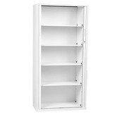 Office Fleet White Maison Tambour Door Cupboard 