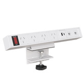 Office Fleet Black Clamp Power Board