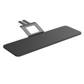 Office Fleet Sierra Single Mount Monitor Stand with Keyboard Tray