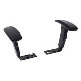 Office Fleet 2 Piece Sterling Armrest Set