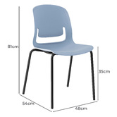 Office Fleet Danville Aluminium Visitor Chair