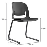 Office Fleet Danville Cantilever Visitor Chair