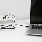 Office Fleet Black Clamp Power Board