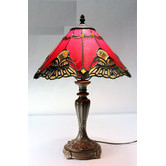 Lunessa Lighting Benita Leadlight Tiffany Table Lamp