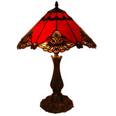 Lunessa Lighting 58cm Large Benita Leadlight Table Lamp