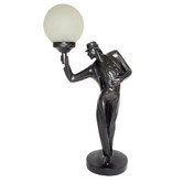 Lunessa Lighting Suited Dancer Art Deco  Table Lamp
