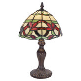 Lunessa Lighting Zeya leadlight Tiffany Table Lamp