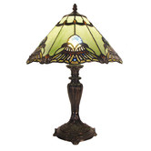 Lunessa Lighting Benita Leadlight Tiffany Table Lamp