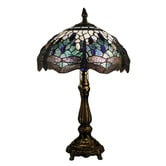 Lunessa Lighting Dragonfly Leadlight Tiffany Table Lamp