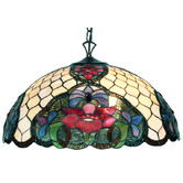 Lunessa Lighting Flower Feature Tiffany Pendant Light