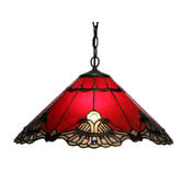 Lunessa Lighting Benita Leadlight Tiffany Pendant Light