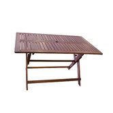 Woodlands Outdoor Furniture Jennings 5 Piece Rectangular Folding Set
