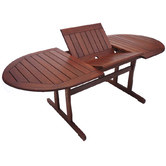 Woodlands Outdoor Furniture Bridport Oval Extension Table