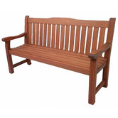 Woodlands Outdoor Furniture Siesta Outdoor Timber 3 Seater Bench