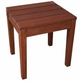 Woodlands Outdoor Furniture Single Outdoor Wooden Stool