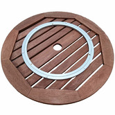 Woodlands Outdoor Furniture Shorea Lazy Susan