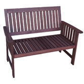 Woodlands Outdoor Furniture 2 Seater Matahari Outdoor Bench
