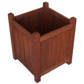 Woodlands Outdoor Furniture Shorea Wood Planter Box