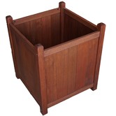 Woodlands Outdoor Furniture Shorea Wood Planter Box