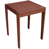 Woodlands Outdoor Furniture Lazio Shorea Wood Outdoor Bistro Table