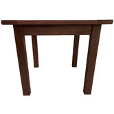 Woodlands Outdoor Furniture Sanders Small Outdoor Timber Side Table