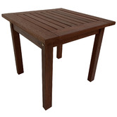 Woodlands Outdoor Furniture Sanders Small Outdoor Timber Side Table
