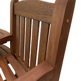 Woodlands Outdoor Furniture Amsterdam 2 Seater Outdoor Chair &amp; Side Table Set