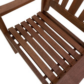 Woodlands Outdoor Furniture Malay Shorea Wood Outdoor Armchairs