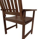 Woodlands Outdoor Furniture Malay Shorea Wood Outdoor Armchairs