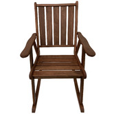 Woodlands Outdoor Furniture Mada Shorea Wood Summer Rocking Chair