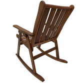Woodlands Outdoor Furniture Mada Shorea Wood Summer Rocking Chair