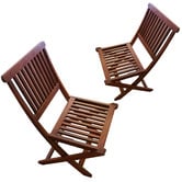 Woodlands Outdoor Furniture Island Folding Chair