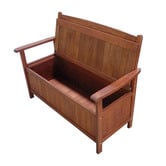 Woodlands Outdoor Furniture Wilson Outdoor Timber Storage Bench