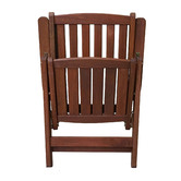 Woodlands Outdoor Furniture Lazio Shorea Wood Outdoor Folding Chair