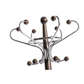 Continental Designs Dark Walnut Monique Classic Hall Stand