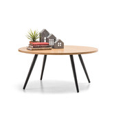 Continental Designs Ash &amp; Black Marina Round Coffee Table