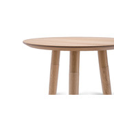 Continental Designs Nochio Scandi Oak Veneer Round Side Table