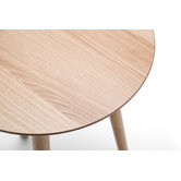 Continental Designs Nochio Scandi Oak Veneer Round Side Table