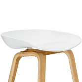 Continental Designs 62cm White Hay Replica Barstools