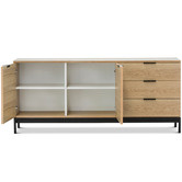 Continental Designs Macy Oak Veneer Sideboard