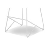 Continental Designs 66cm Nero Metal Counter Barstool