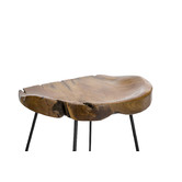 Continental Designs 66cm Nero Metal Counter Barstool