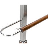 Continental Designs Honey Oak Eucalyptus Valet Stand