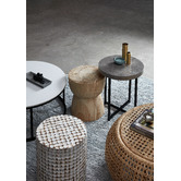 Continental Designs Natural Hourglass Eggcup Replica Side Table
